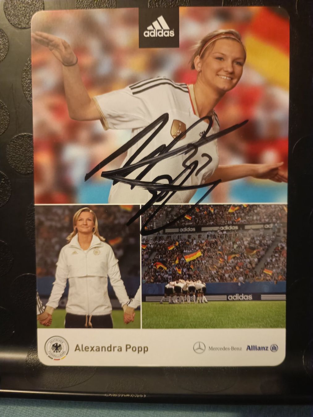 Autogramme: Alexandra Popp - handsigniert DFB Karte – Gebraucht aus Menziken von Artographs