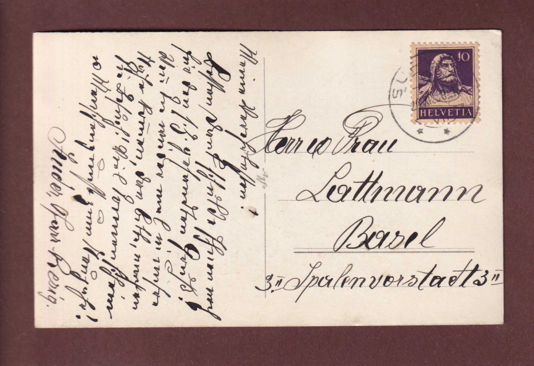Ansichtskarten: SURSEE - MARIAZELL - 1930 – Gebraucht aus Pully von nicecards-shop 1