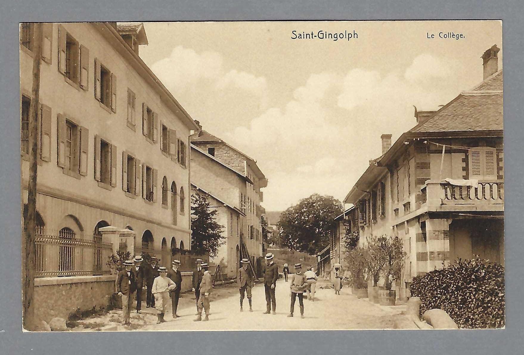 Cartoline postali: ST. GINGOLPH, 0 1909, PAS CIRCULÉE, RARE VUE ANIMÉE – Usato da Pura venduto da ulisse1957