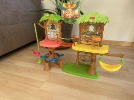 Enchantimals Dschungel Cafe Spielset gebraucht, ohne Zubehör