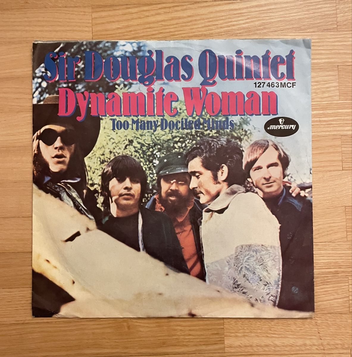 Dischi in vinile: Sir Douglas Quintet - Dynamic Woman - Single – Usato da St.Gallen venduto da Thh7