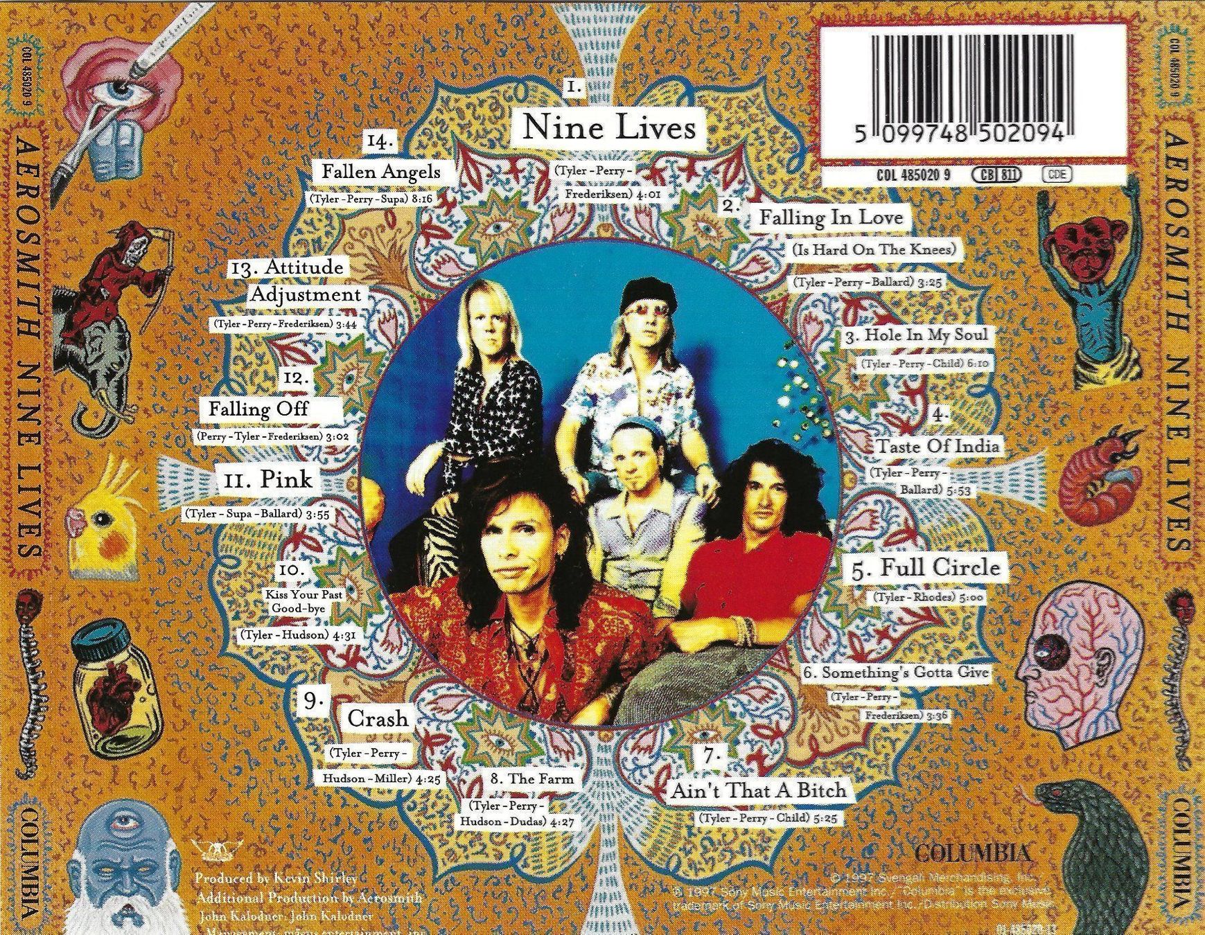 CDs: CD: AEROSMITH - Nine lives – D'occasion à Rotkreuz par groeli69 1