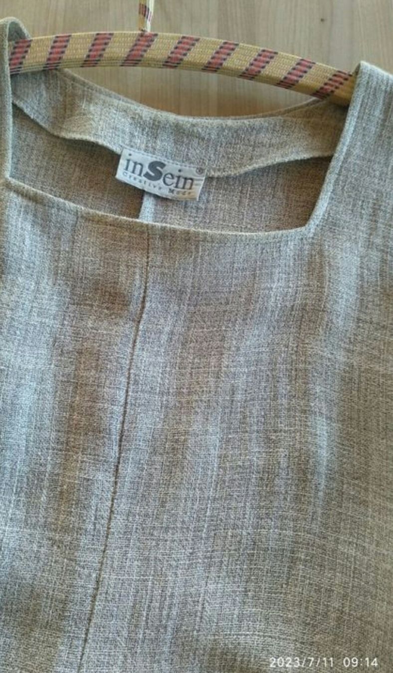 Vestiti: Schönes Leinenkleid, exklusiv inSein, Gr.44 – Usato da Reinach BL venduto da sunstar19 4