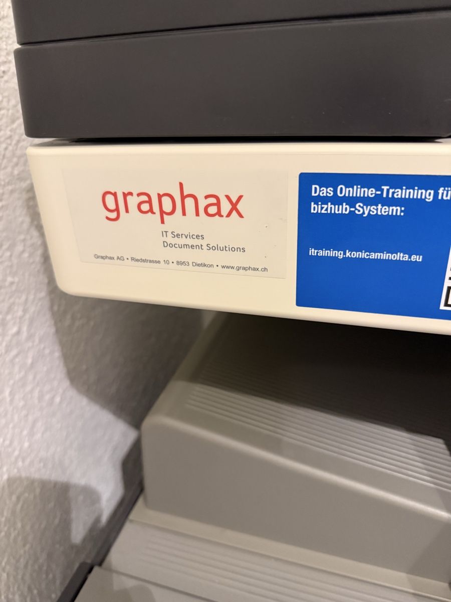 Konica Drucker: Professioneller Drucker von Konica Minolta  – Gebraucht aus Oetwil am See von Shopping_desy 1