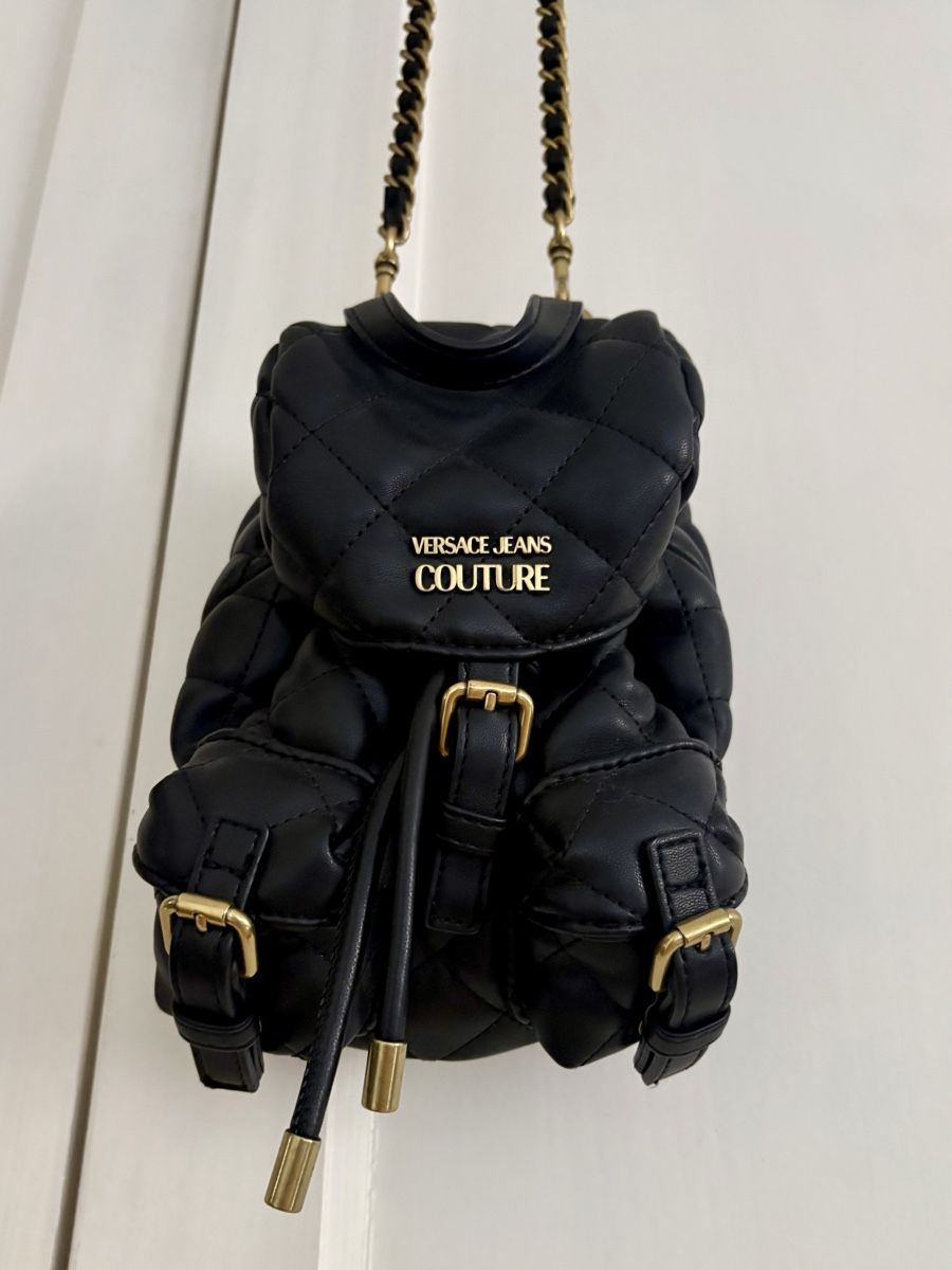 Versace Sacs femmes: Versace Jeans Couture Quilted Tasche Mini Backpack – Neuf (Voir description) à Zürich par iphigenie666 5