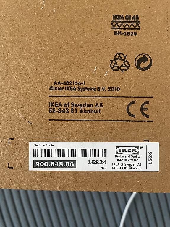 Ikea Lampade: Ikea lykta tischlampe weiss – Nuovo (secondo la descrizione) da Dübendorf venduto da rocki07 2
