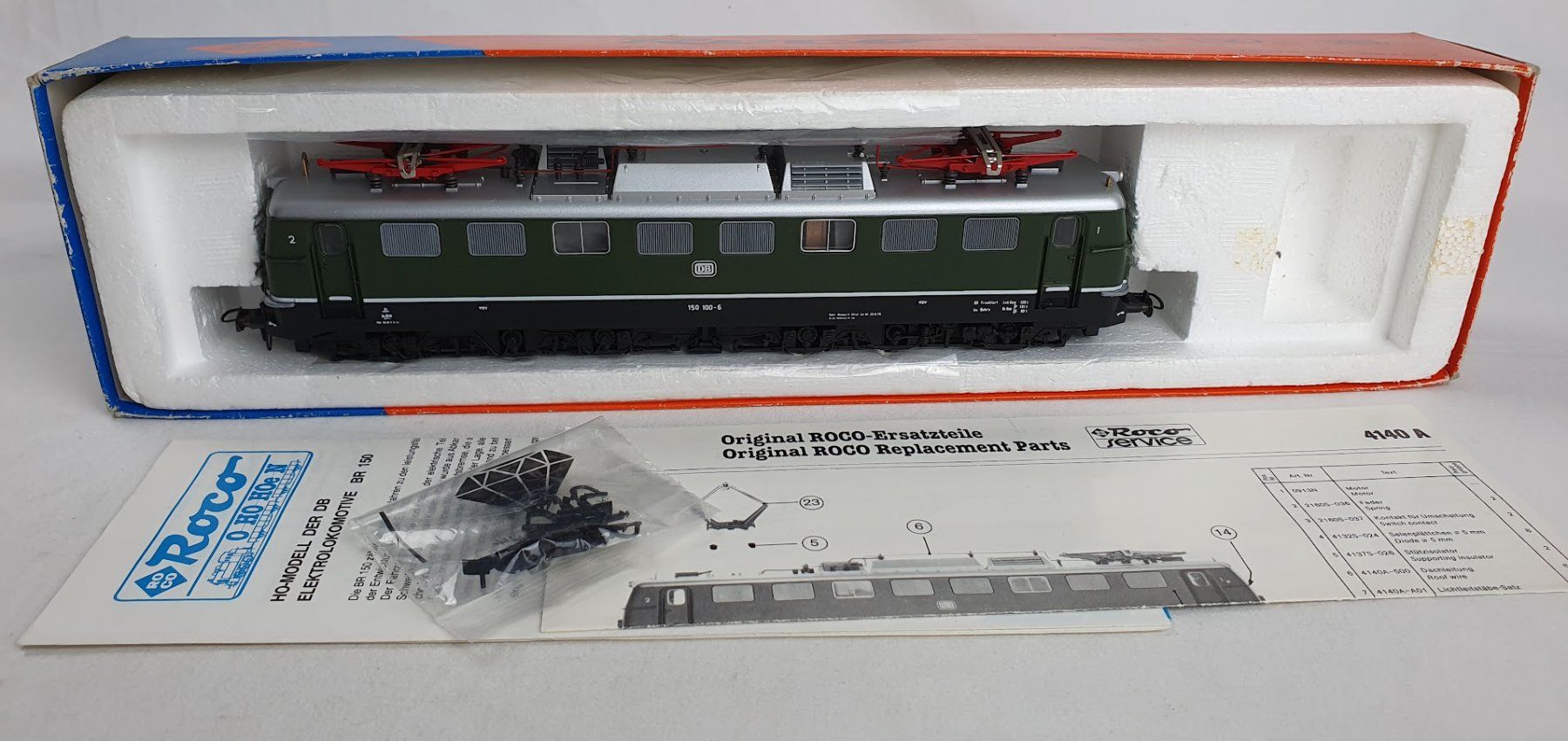 Roco Modellini di ferrovie: Roco 43429 DB BR 150 100-6, analog, OVP – Usato da Seon venduto da voAllBah 7