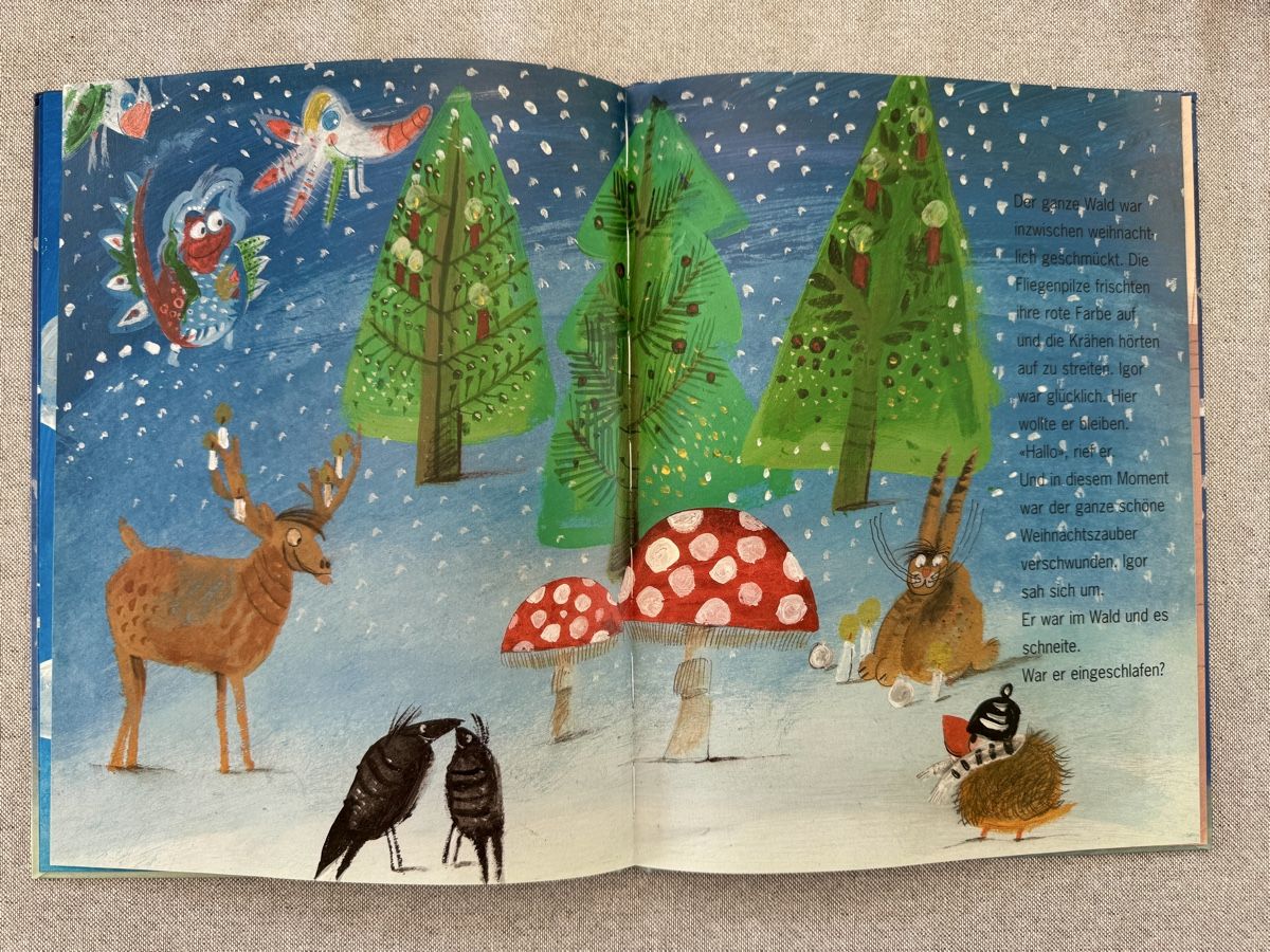Fumetti: Kinderbuch Igor Eine Weihnachtsgeschichte von Elso Schiavo – Usato da Baar venduto da Freethy 1