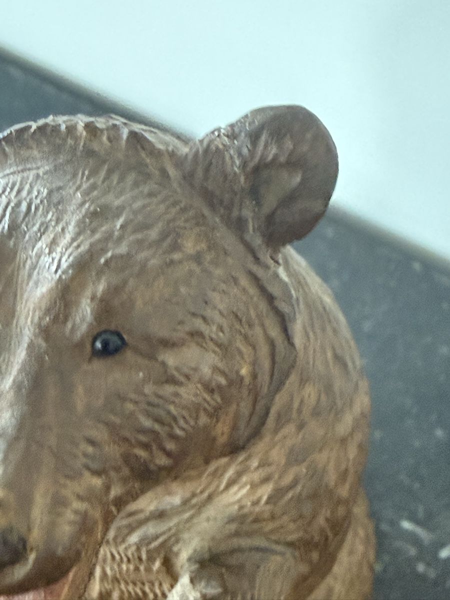 Figuren: Alter geschnitzter Bär aus Brienz – Gebraucht aus Biel/Bienne von newyorker80 4