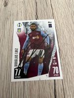 Topps Orginal Signierte Karte von Luiz Douglas Aston Villa