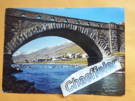 1974  S-chanf Engadin.  Bei der Innbrücke