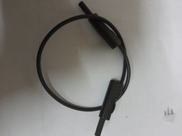 50cm Labor Messkabel schwarz