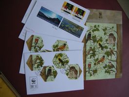 LIECHTENSTEIN SAMMLUNG, 93 ABO LIEFERUNG FDC, POSTFRISCH ECT