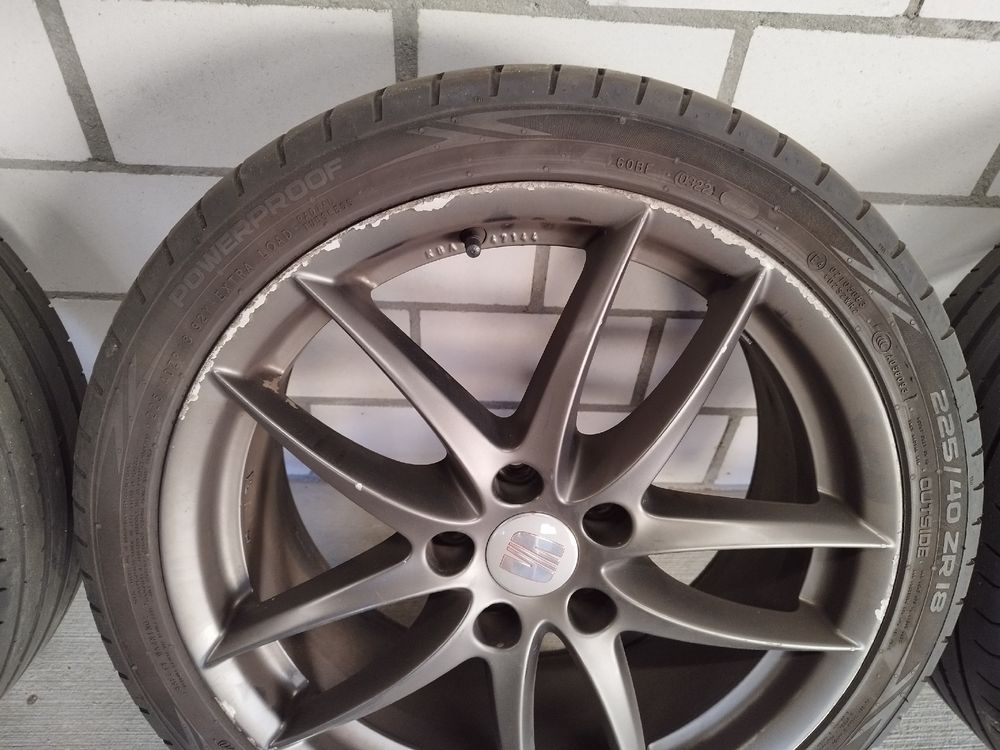 Original Seat Leon Felgen 225 40 R18 Kaufen Auf Ricardo