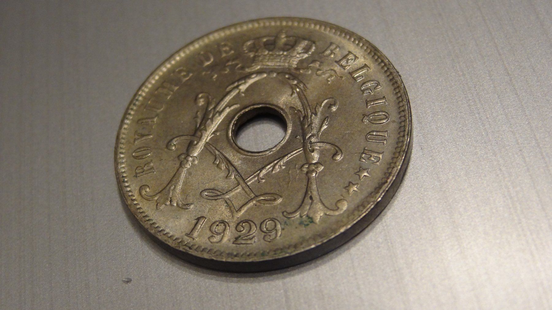 Tutti le monete: 1929 Belgien 25 CES – Usato da Olten venduto da pechsisa1 1