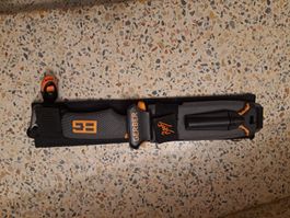 lGerber Bear Grylls Survival Messer Top Zustand! Neuwertig