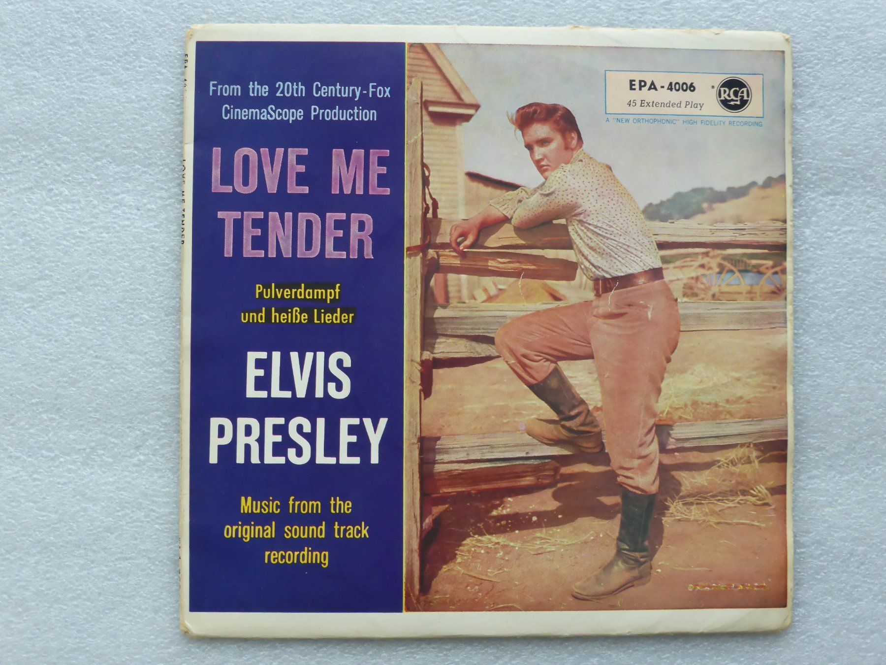 Dischi in vinile: Vinyl Single   EP   ELVIS PRESLEY – Usato da Küssnacht am Rigi venduto da Mondkinder