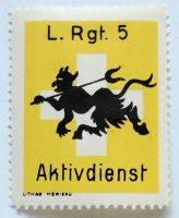 Soldatenmarke 2.WK, Leichtes Regiment 5, Wi LTrp 13