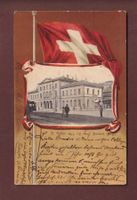 ST. GALLEN - Bahnhof - 1902 // Falte //