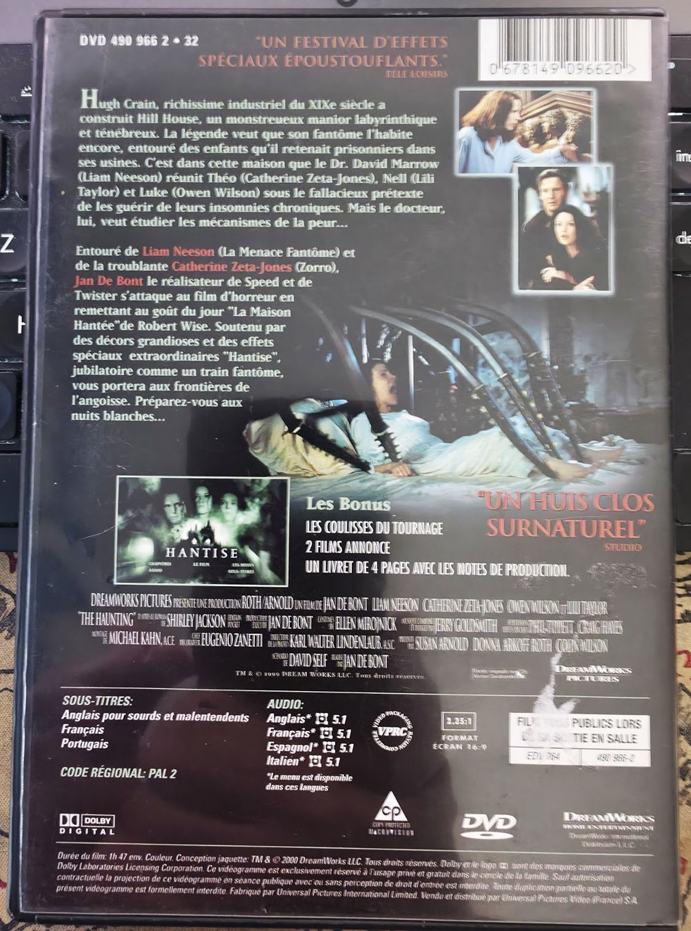 Tutti i DVDs: Hantise (1999) - DVD – Usato da Semsales venduto da __Florian__ 2