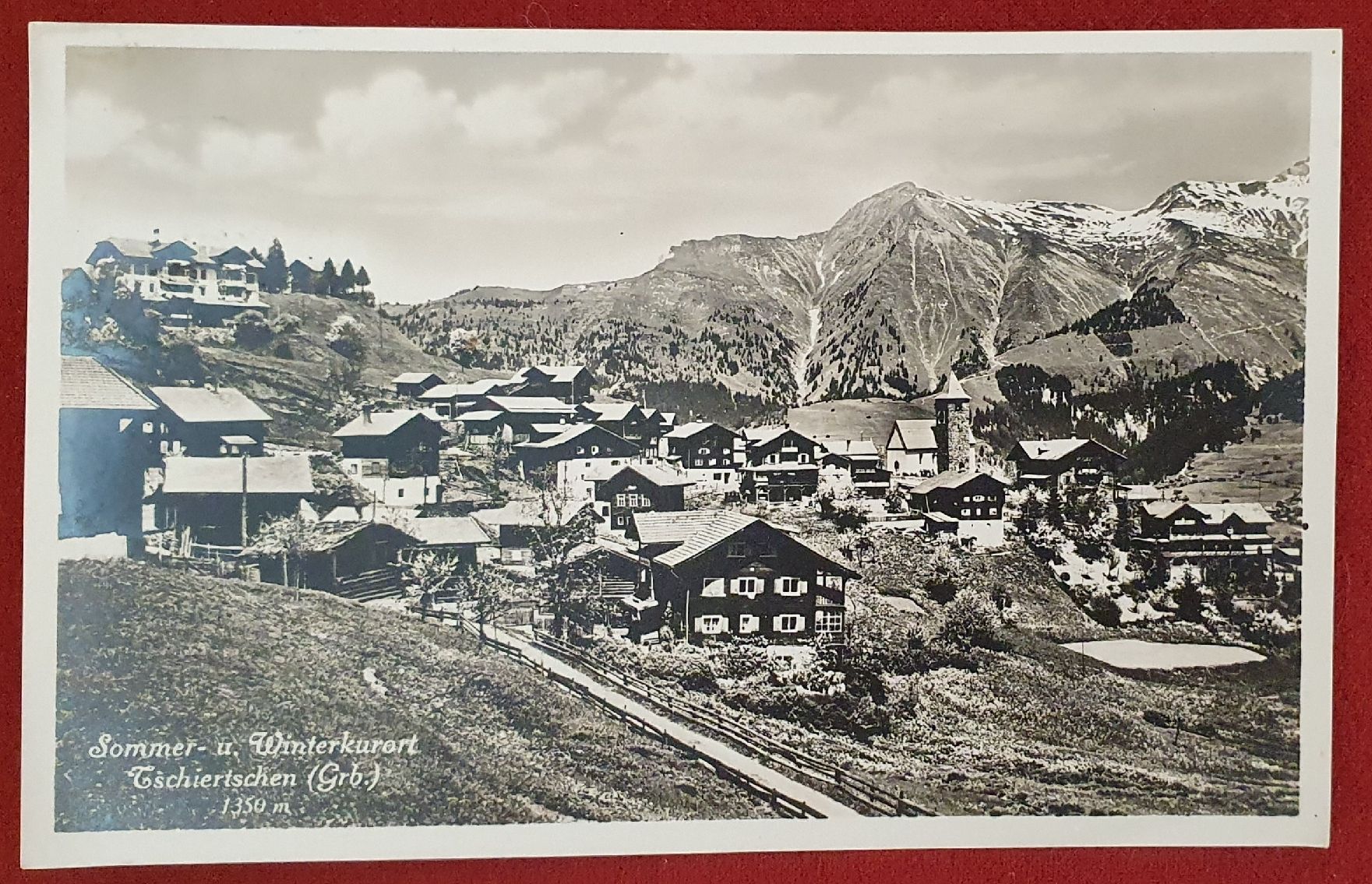 Cartoline postali: Tschiertschen 1932 – Usato da Kreuzlingen venduto da Rschweiz1