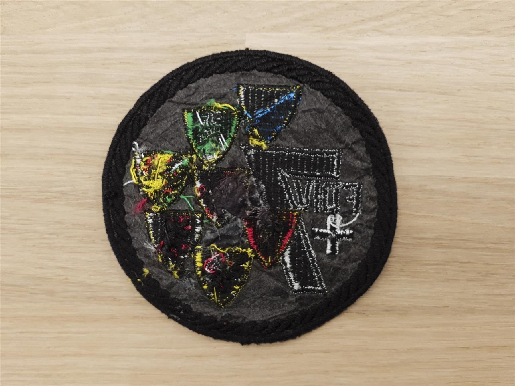 Placchette & Badge: Badge F DIV 7 Felddivision schwarz – Usato da Erlinsbach venduto da S700 1