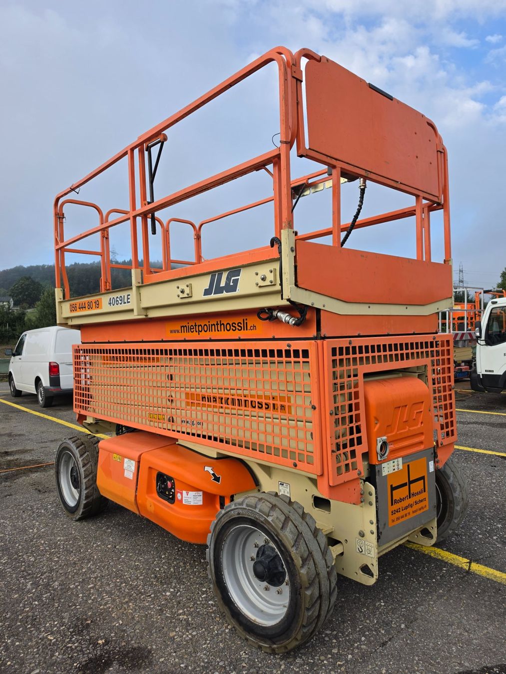 Hebebühne & Wagenheber: Scherenhebebühne 14.2m / JLG 4069LE – Gebraucht aus Scherz von Mietpoint_Hossli 3
