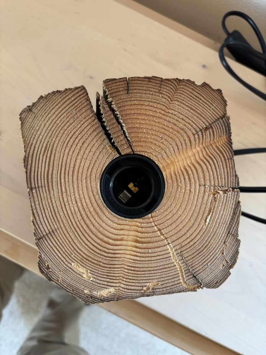 Lampade: Altholzlampe rustikal / DIY-Lampe / Nr 1 – Nuovo (secondo la descrizione) da Flawil venduto da lukas002 7