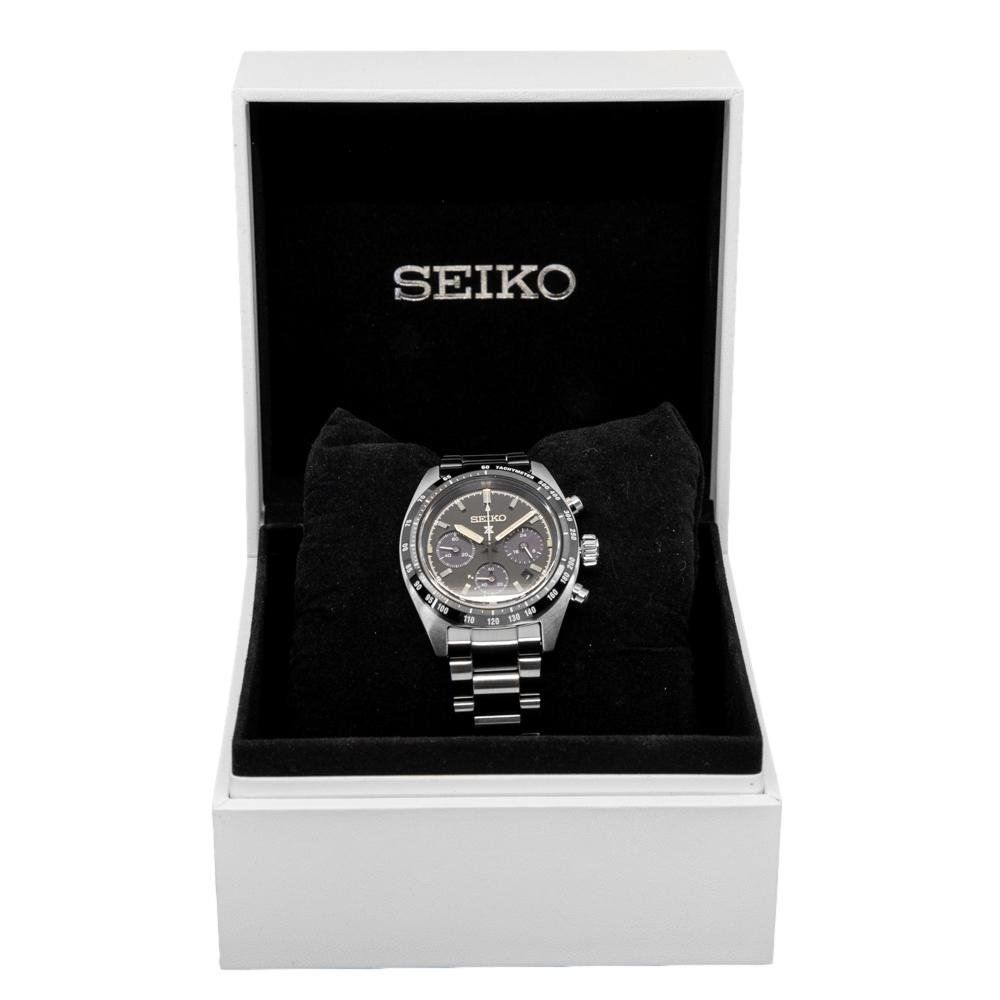 Seiko Orologi: Seiko Men's SSC819P1 Prospex Speedtimer Chrono Solar – Nuovo e nell'imballaggio originale da Schindellegi venduto da harveystore 6
