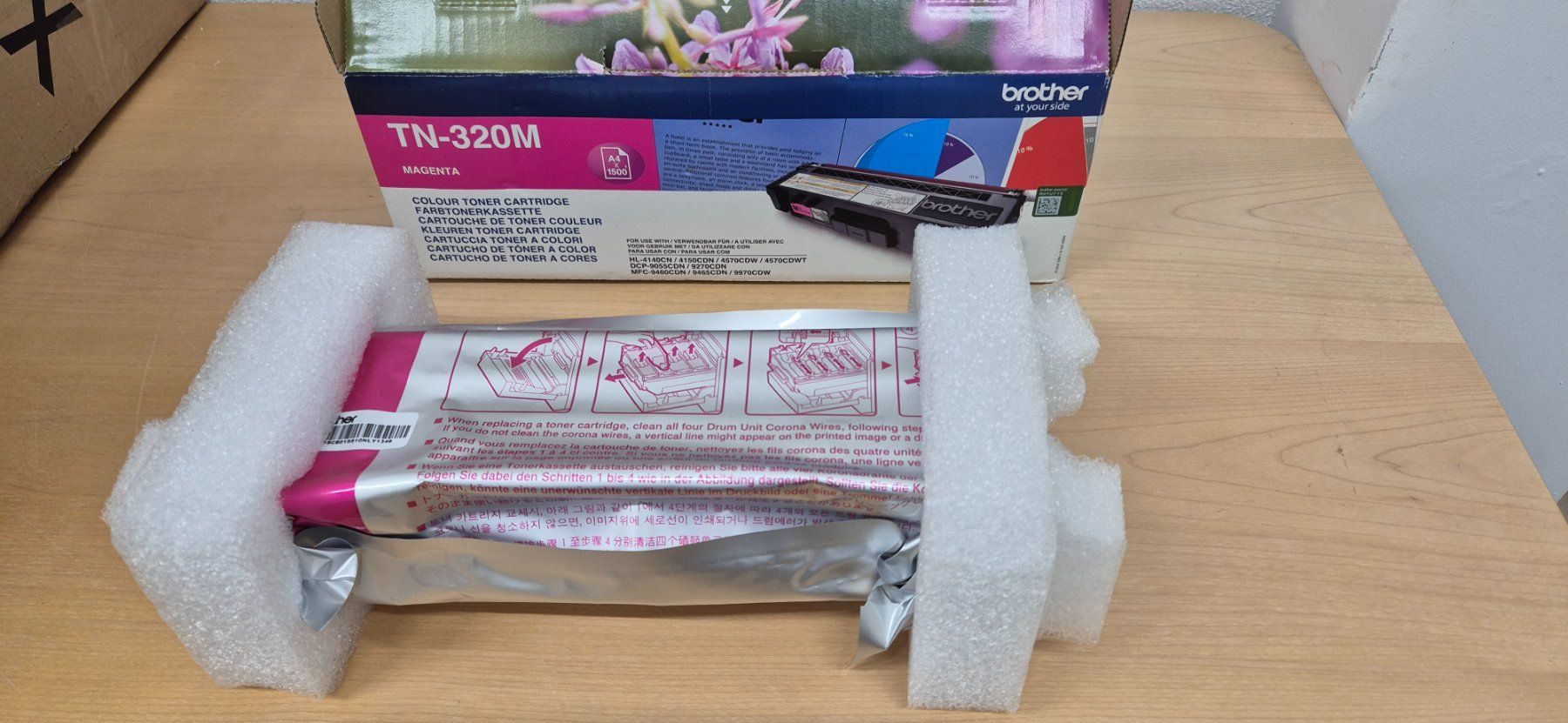 Brother Cartucce per stampanti & toner: Brother TN-320M Toner Magenta – Nuovo (secondo la descrizione) da Elgg venduto da computerbrocki 1
