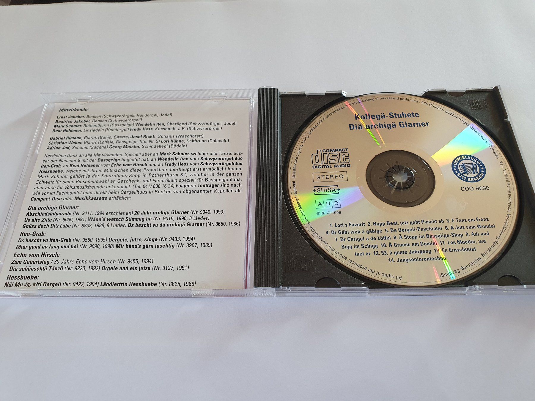 CD: Kollegä-Stubete - Die urchigä Glarner | CD – Usato da Dietlikon venduto da Skylab007 2