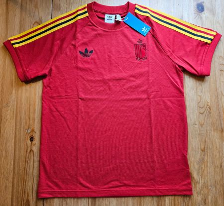 Belgien T-Shirt adidas NEU Gr. L Fussball Trikot WM Teufel
