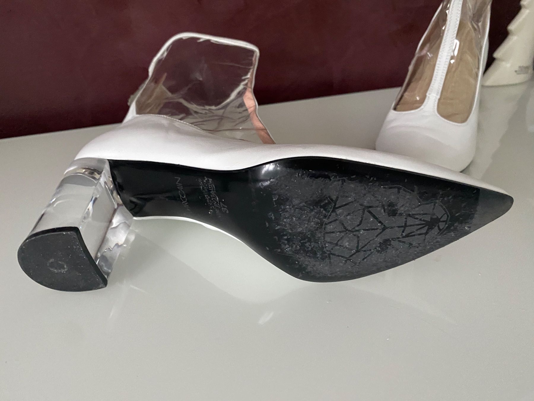 Marc Cain Chaussures femmes: Marc Cain Stiefeletten transparent Gr 37 – Neuf (Voir description) à Volketswil par praxis12 2