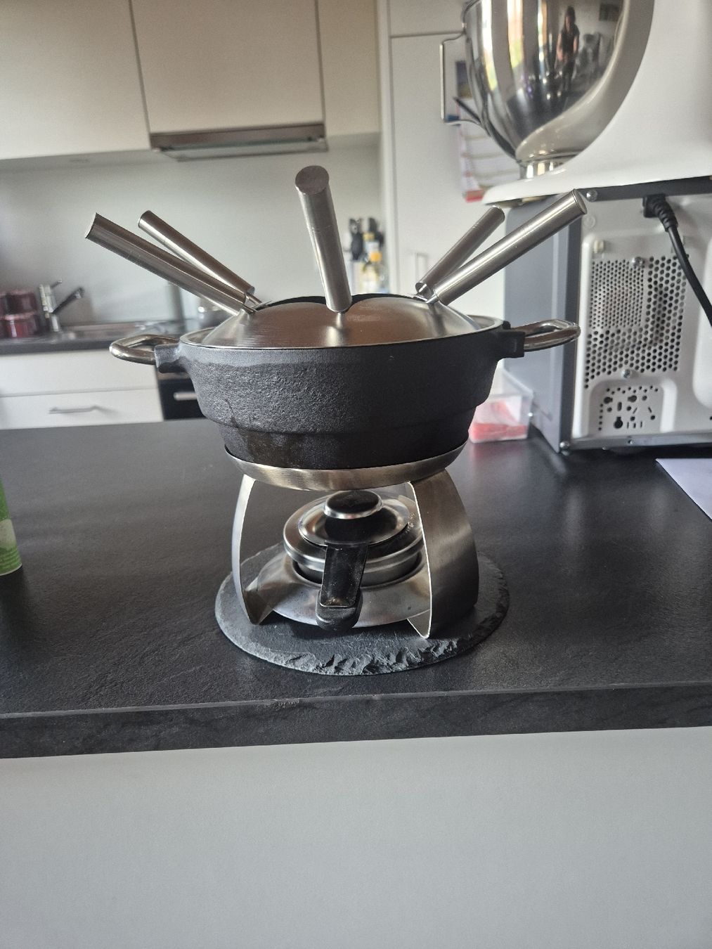 Geschirrsets: Fondue Chinoise-Set – Neu (gemäss Beschreibung) aus Höchstetten von es_froueli