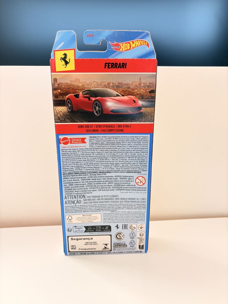 Hot Wheels Voitures modèles: Hot Wheels Ferrari 5er-Pack OVP – Neuf avec emballage d'origine à Lupsingen par quirli.k 3