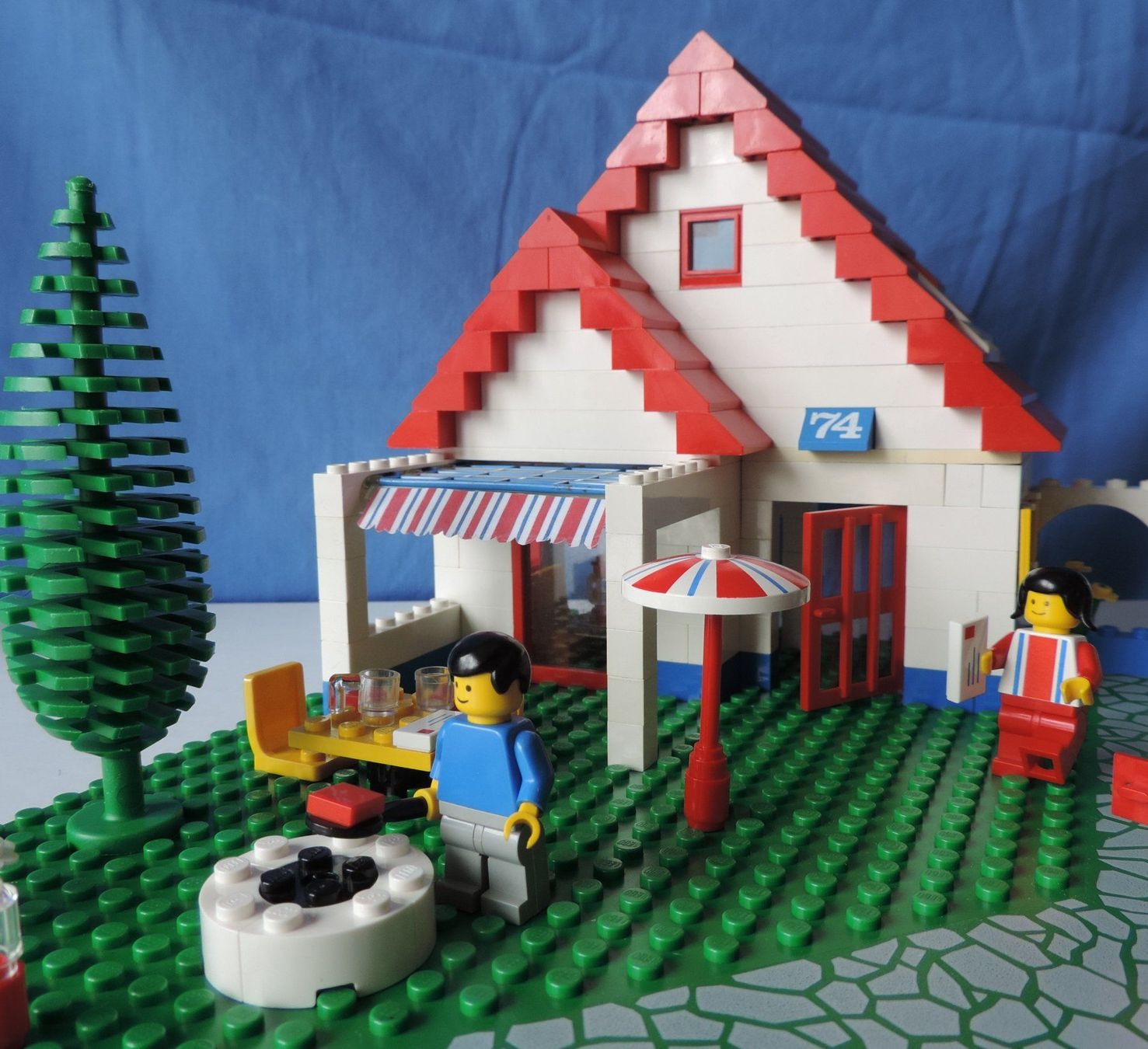 Lego Giocattoli: Ferienhaus, Set 6374 (1983) – Usato da Burgdorf venduto da ursla50 1