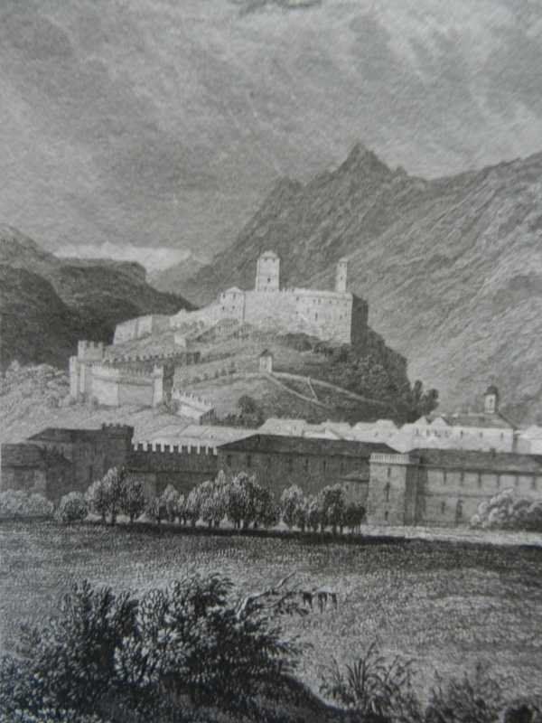 Stiche: Bellinzona Ticino – Gebraucht aus Risch von Rischli15 3