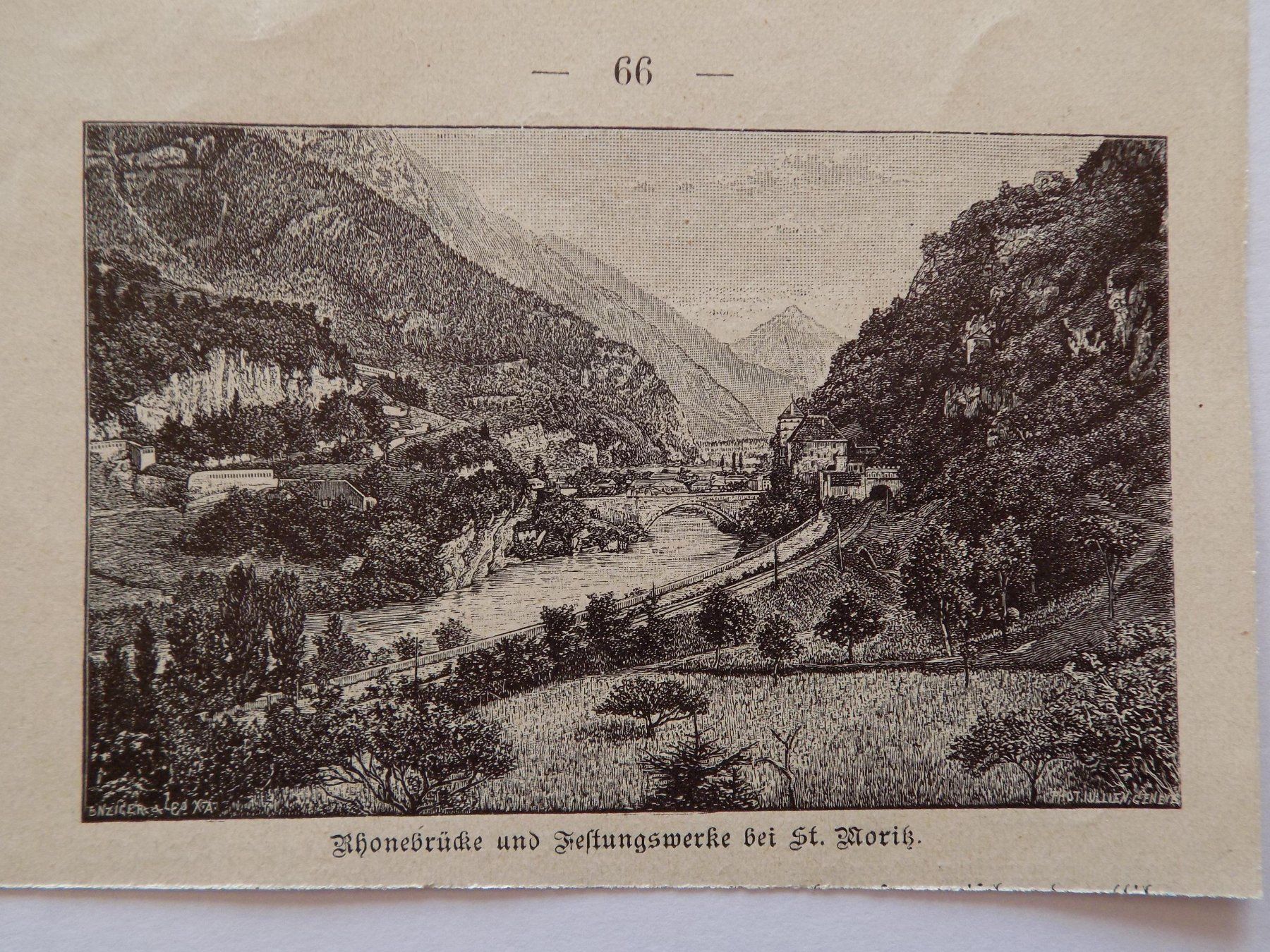 Stiche: Saint Maurice Valais – Gebraucht aus Risch von Antikfee 1