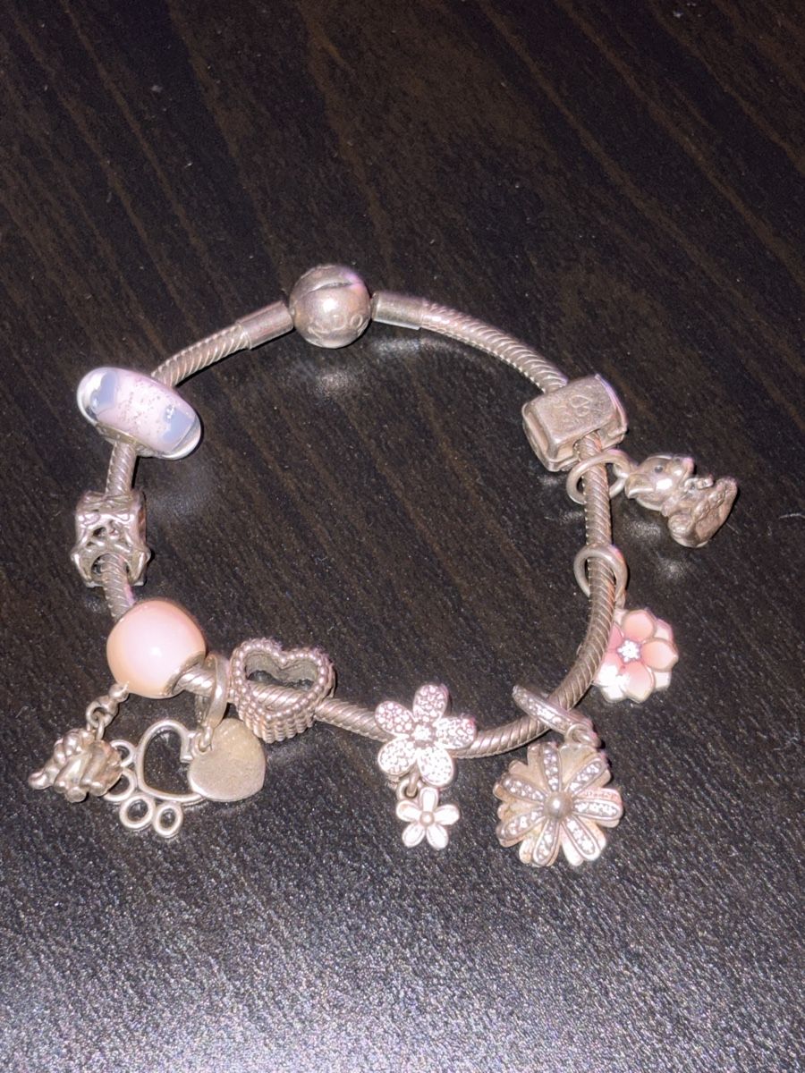 Ciondoli: Pandora Armband mit 10 Charms – Usato da Rotkreuz venduto da annacsks 2