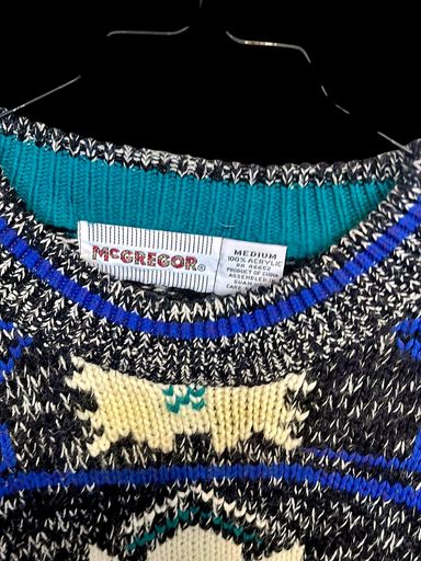 Maglioni & Felpe: McGregor Vintage Pullover mit Muster - Geometrisches Design – Usato da Zug venduto da vinokilo 3
