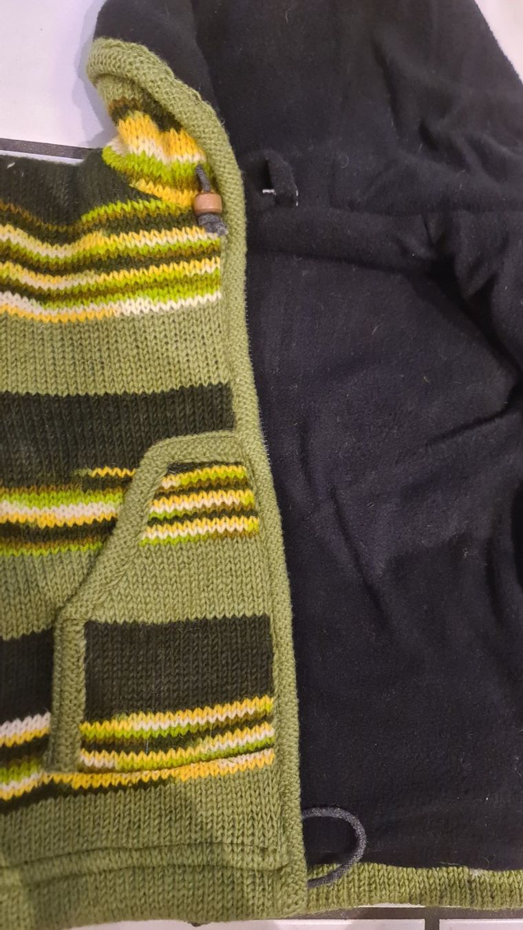 Giacche & Cappotti: Kinderstrickjacke Gr. 110/116 – Nuovo (secondo la descrizione) da Uerkheim venduto da Kaufoption 2
