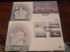 Timbres marine marchande sud-africaine 1946-1996 RSA