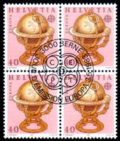 EUROPAMARKE 1983 4ERBLOCK AUSGABETAG - TH103