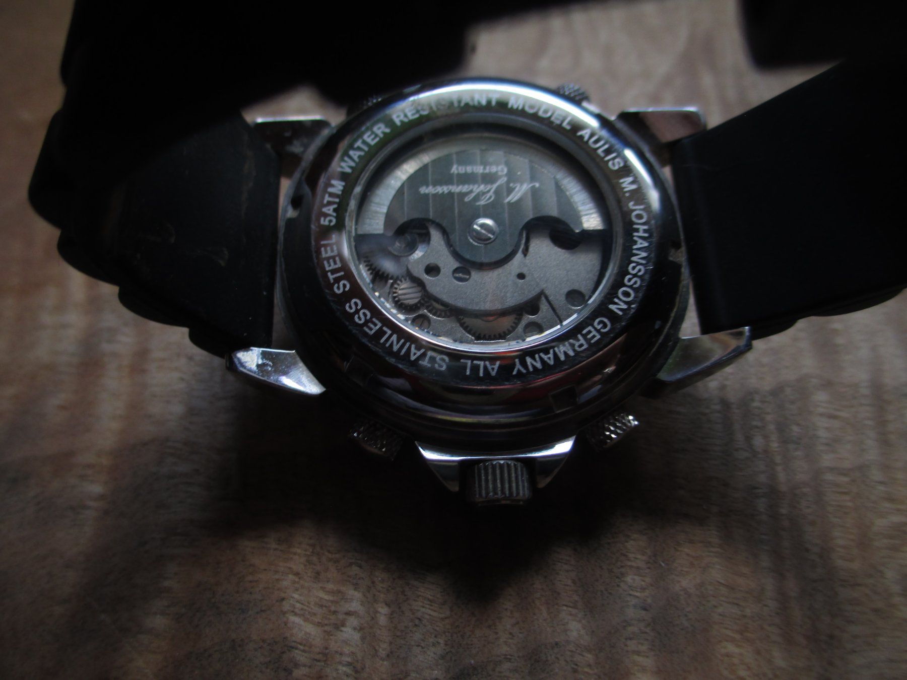 Orologi: Uhr Automatik M.Johansen – Usato da La Heutte venduto da franco029 1