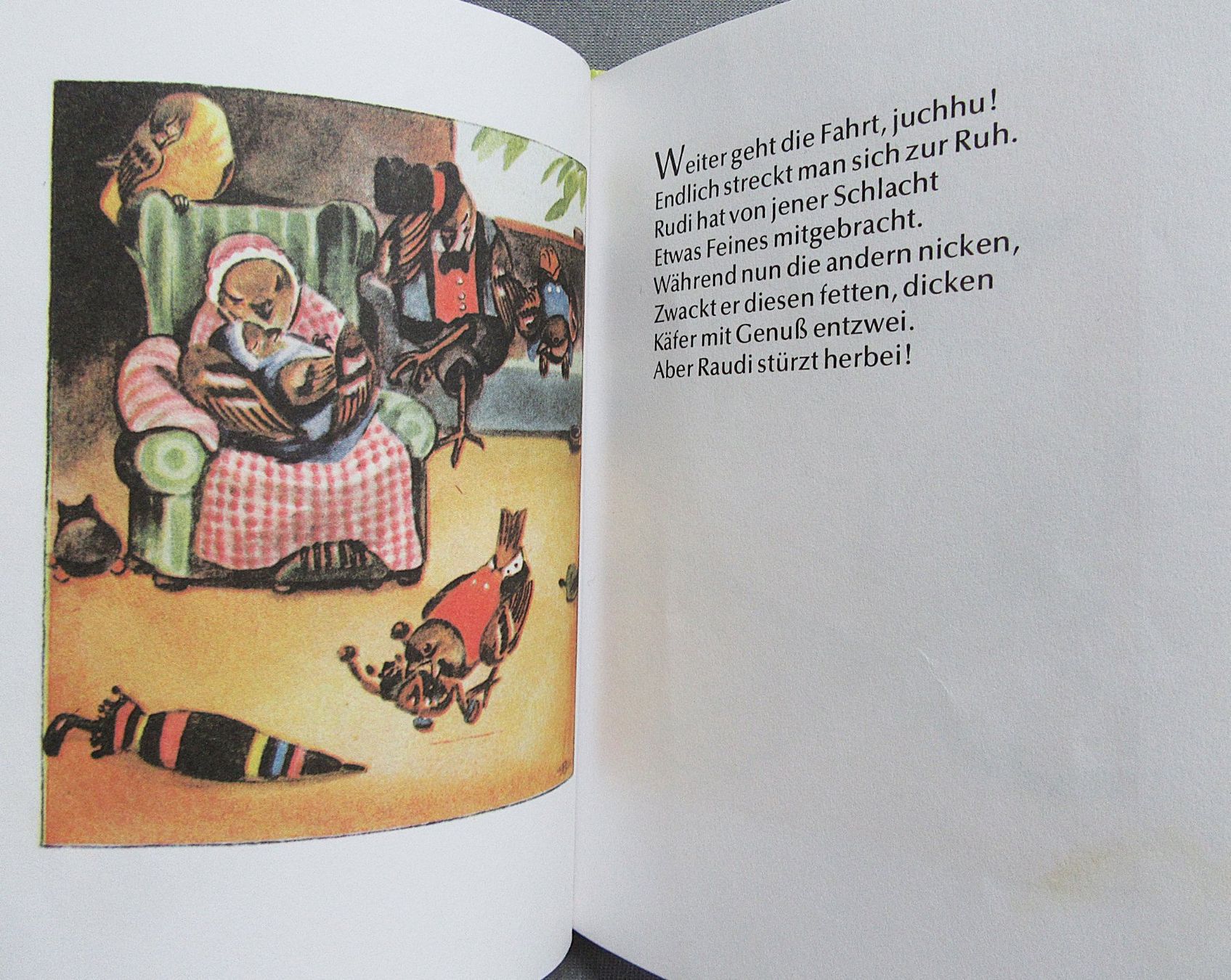Bücher: Die Spatzenfahrt - Bilder von Hans Lang - kleines Büchlein – Gebraucht aus Auenstein von Padabimbim 6
