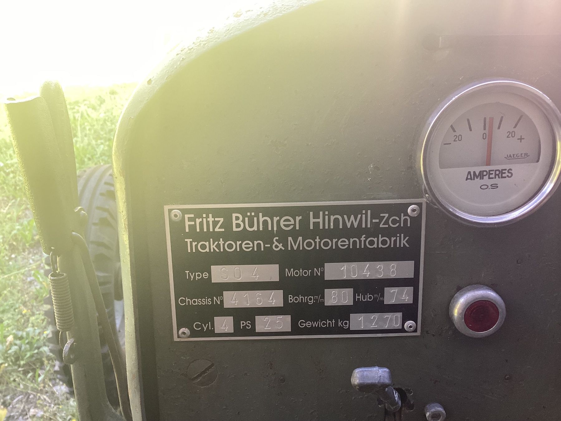 Bührer Traktoren: Bührer So 4 jg52 ab MFk – Gebraucht aus Grafenort von mettler1975 5