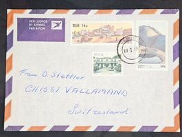 CL25 Enveloppe + Timbre Afrique du Sud 1987