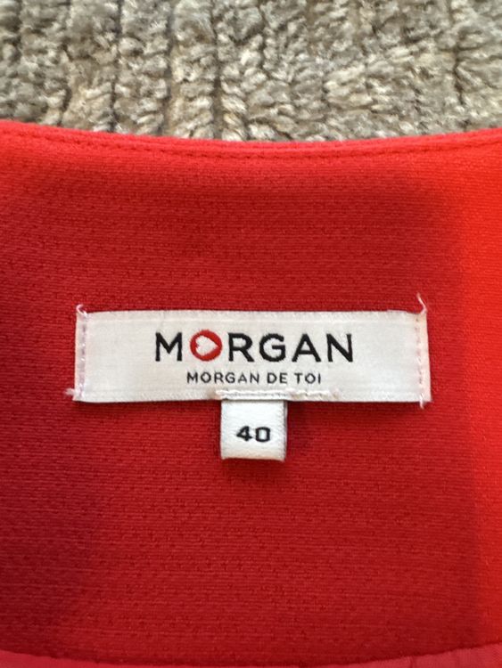 Giacche: Veste rouge Morgan taille 40, idéale pour le printemps! – Nuovo (secondo la descrizione) da Fribourg venduto da cat_tb68 1