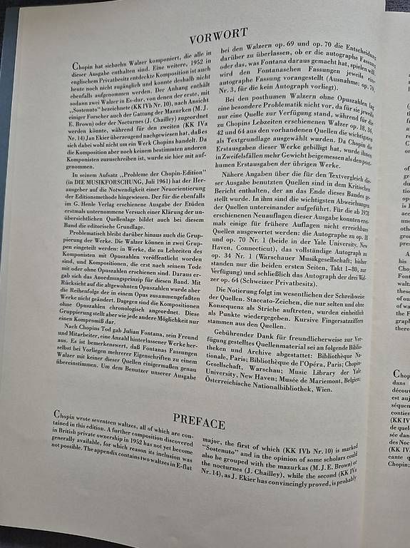 Libri: Klaviernoten- Chopin Walzer – Usato da Niederhasli venduto da mybluefish 3