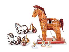 3D-Puzzle Trojanisches Pferd